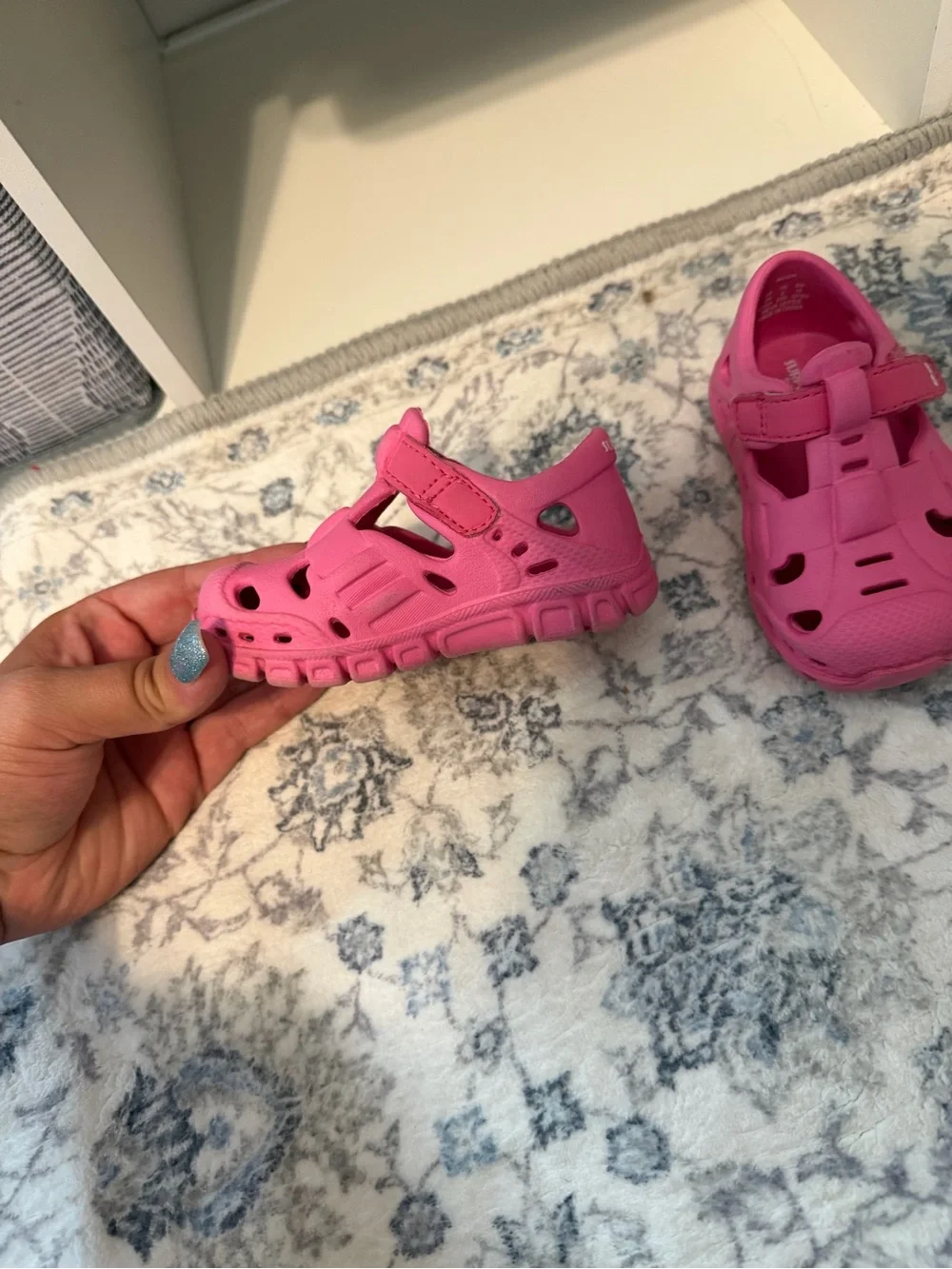 Kids Pink Water-Ready Sandal Sneakers